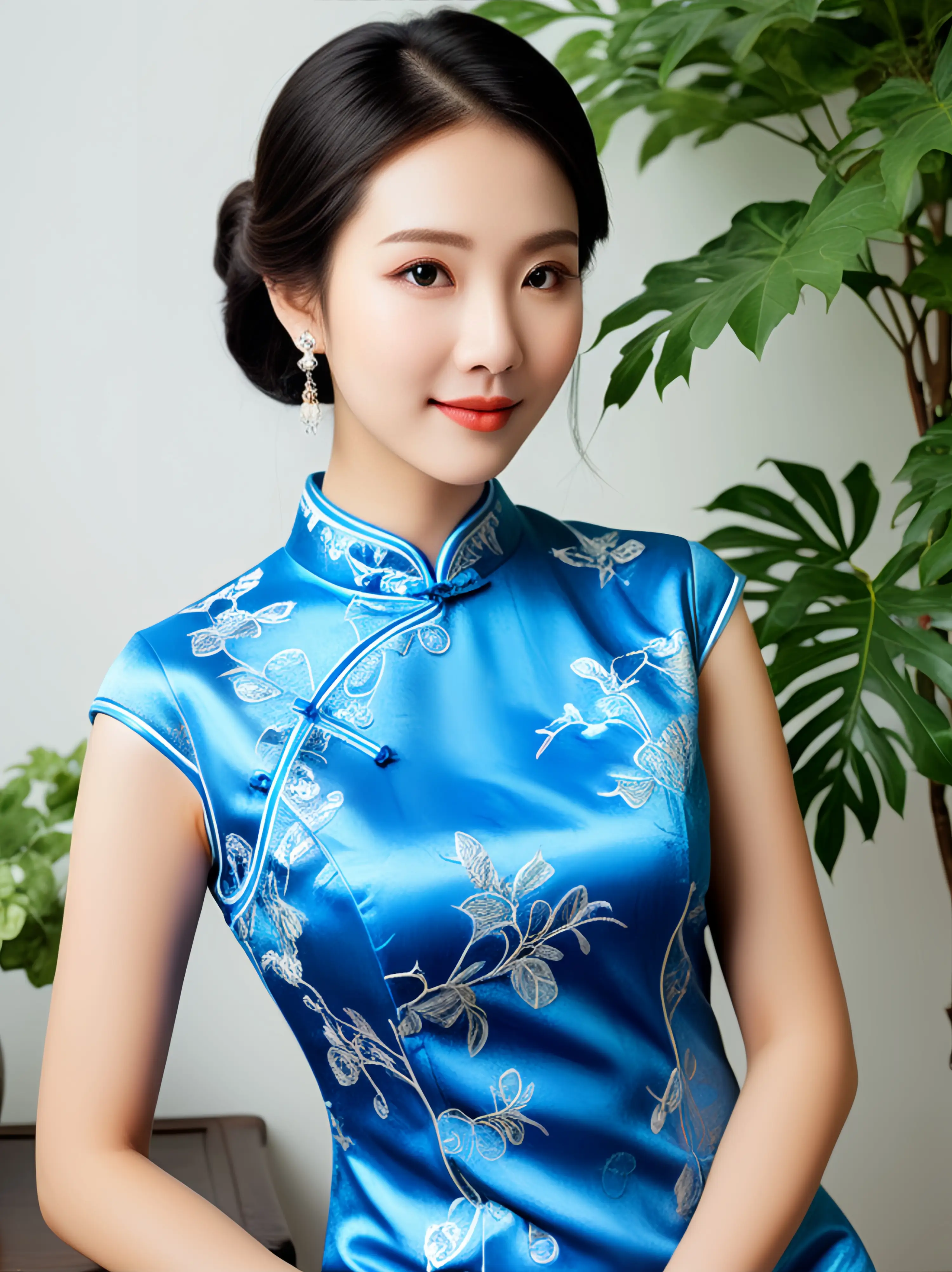 美人高清旗袍气质图片_高清气质旗袍美人图片_高清美人壁纸