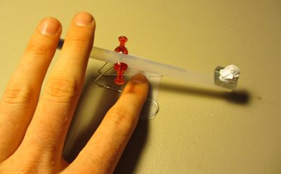 飞针发射器制作视频_怎么发射飞针_自制小型发射飞针